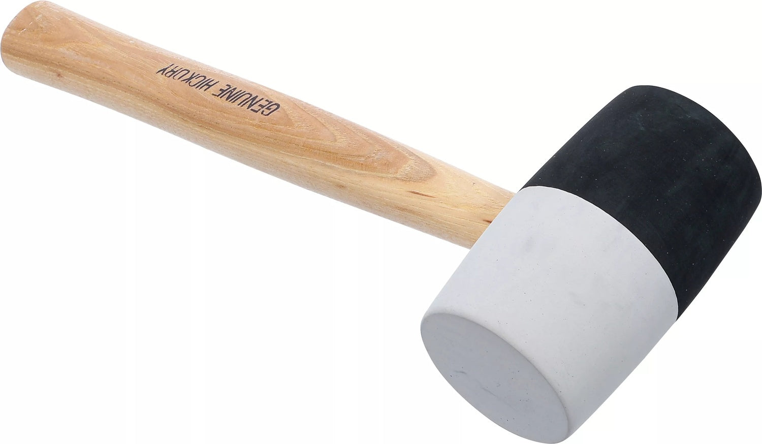 BGS 1969 Gummihammer mit Hickory-Stiel Kopf schwarz-weiß Ø 63mm 840g