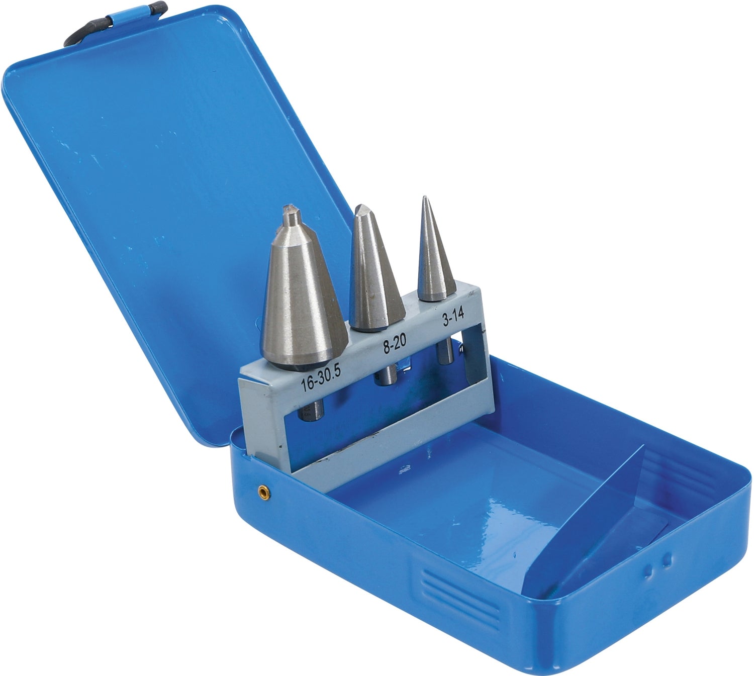 BGS 1998 Satz HSS Schälbohrer, geschliffen, 3 teilig 4 - 30,5mm