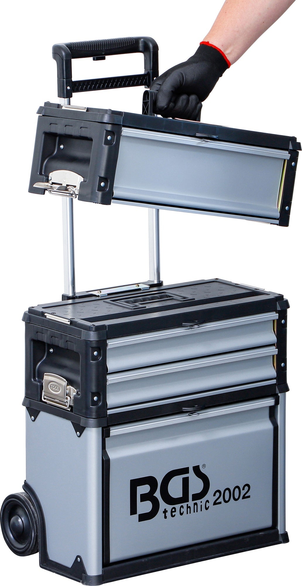 BGS 2002-2 Hartschalenkoffer für Werkzeug Aufsatz leer für Artikel 2002