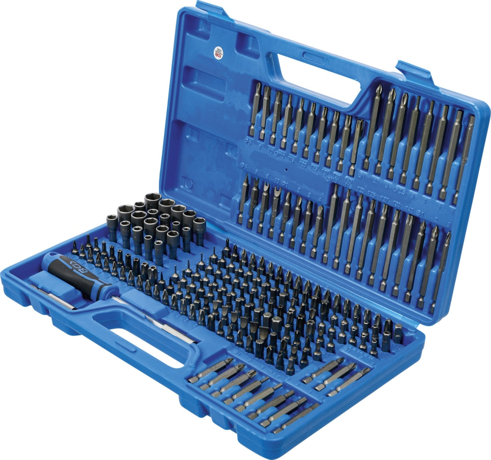 BGS 20103 Satz Sicherheitsbits Antrieb 208 teilig Außensechskant 6,3 mm (1/4")