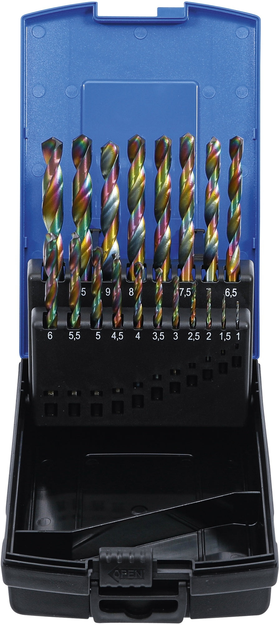 BGS 2014 Satz Spiralbohrer HSS 1 - 10mm 19 teilig