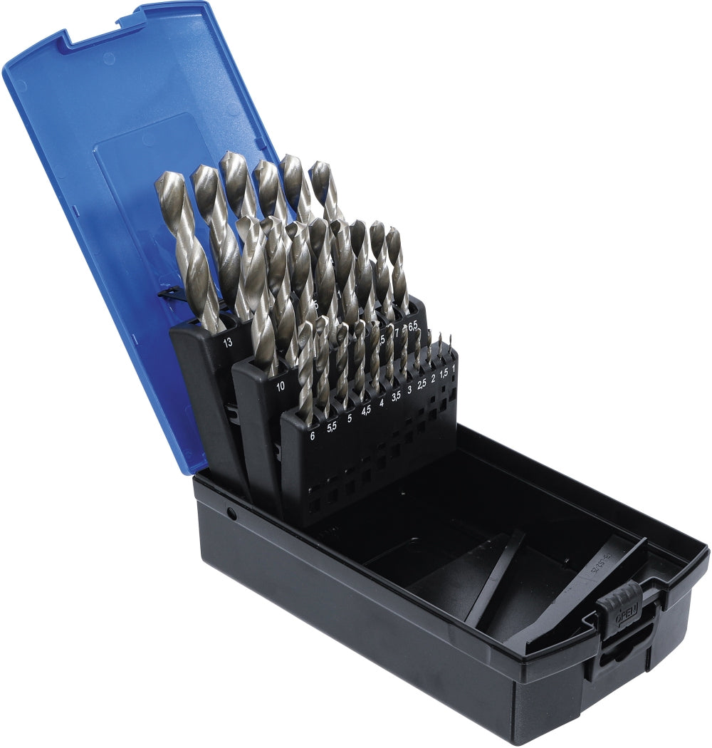 BGS 2021 Satz HSS Spiralohrer Ø1 - Ø13mm 25 teilig