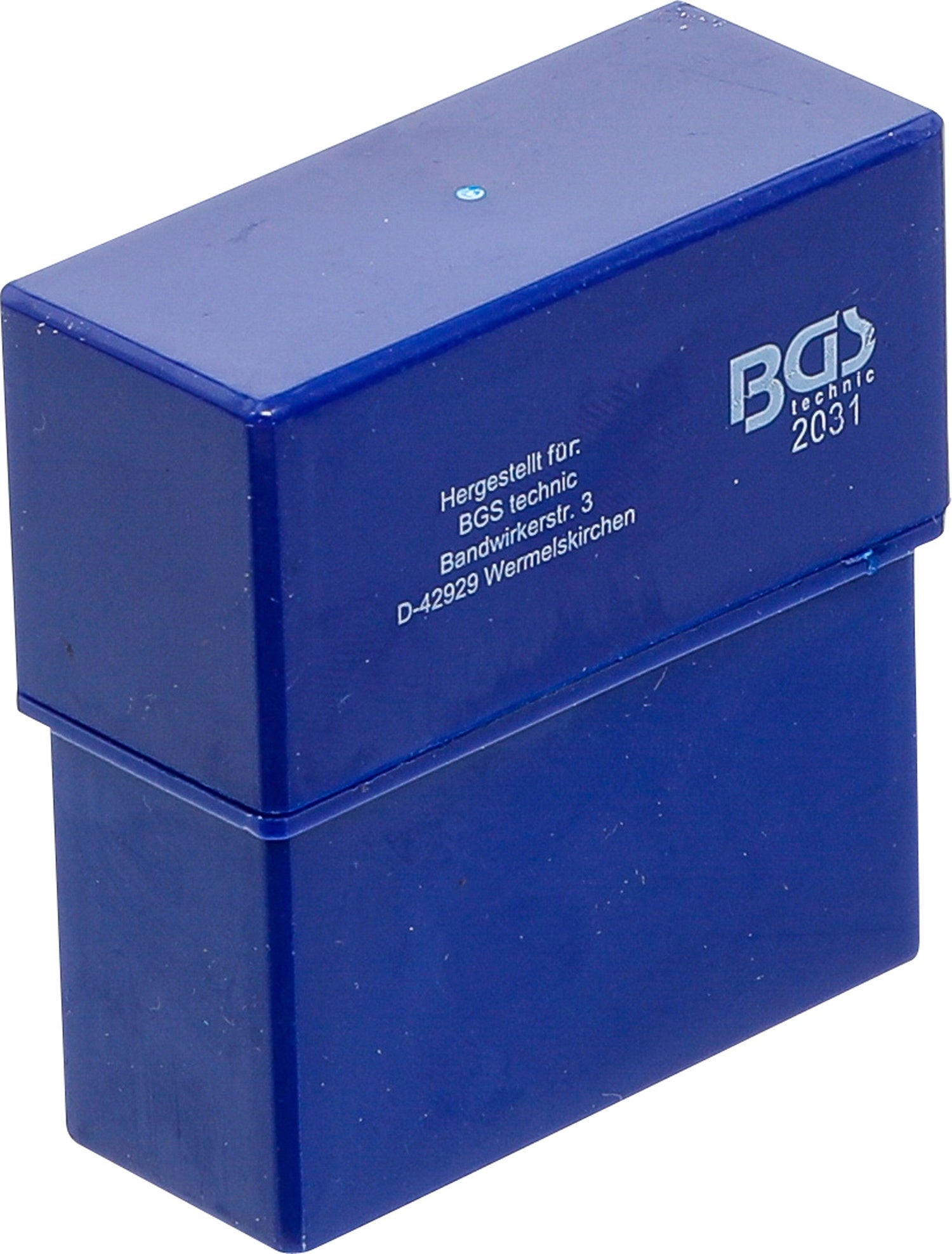 BGS 2031 Einschlagbuchstaben Höhe 4mm im Kästchen aus Kunststoff