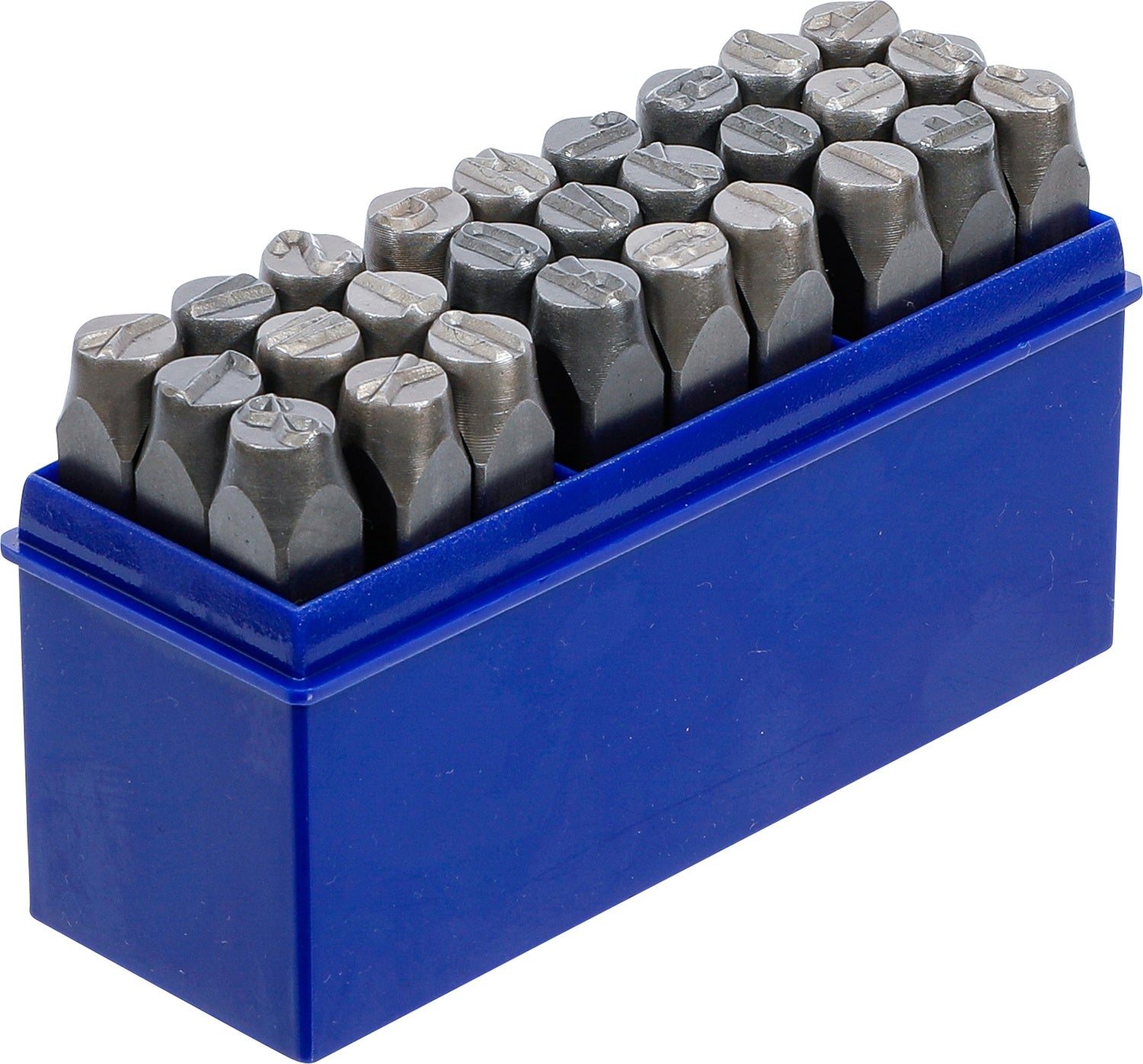 BGS 2035 Einschlagbuchstaben Höhe 10mm Alphabet A-Z GROSSBUCHSTABEN 27 teilig