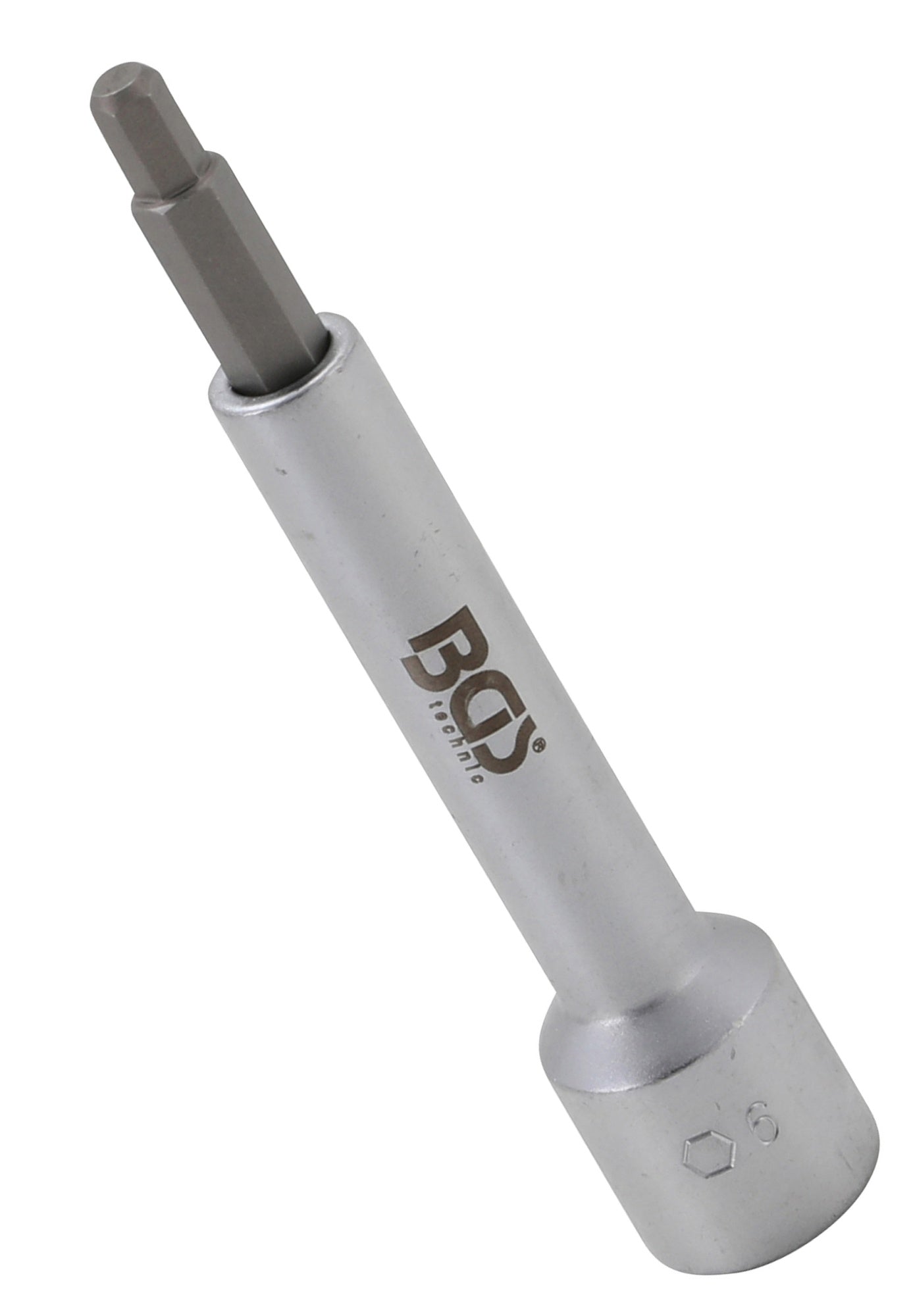 BGS 2087-H6 Bit-Einsatz Antrieb Innenvierkant 12,5mm (1/2") Innensechskant 6mm