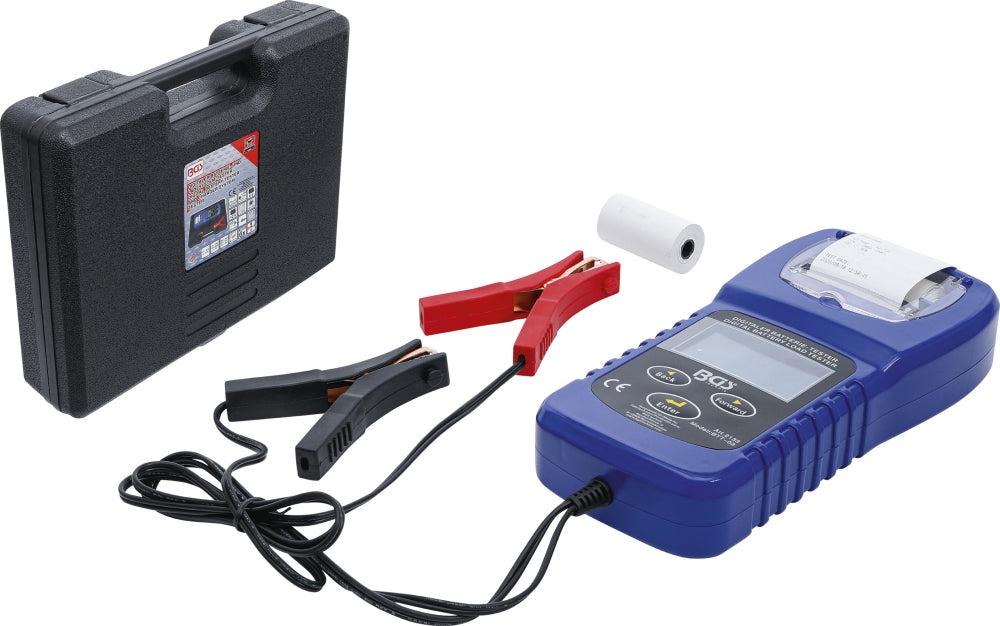 BGS 2133 Digitaler Batterietester Ladesystemtester mit Drucker