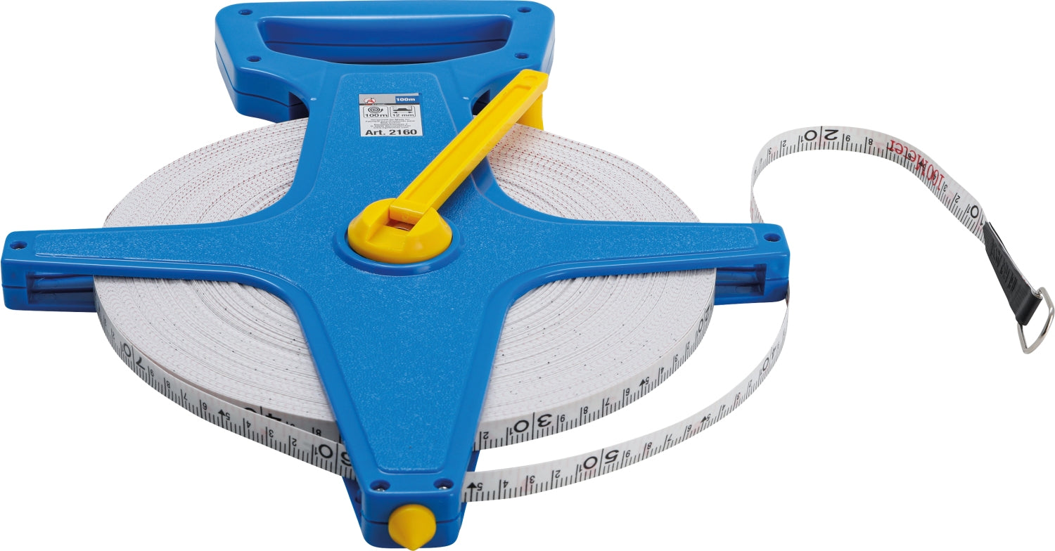 BGS DIY 2160 Rollbandmass 100 Meter Massband Maßband Bandmaß Bandmass