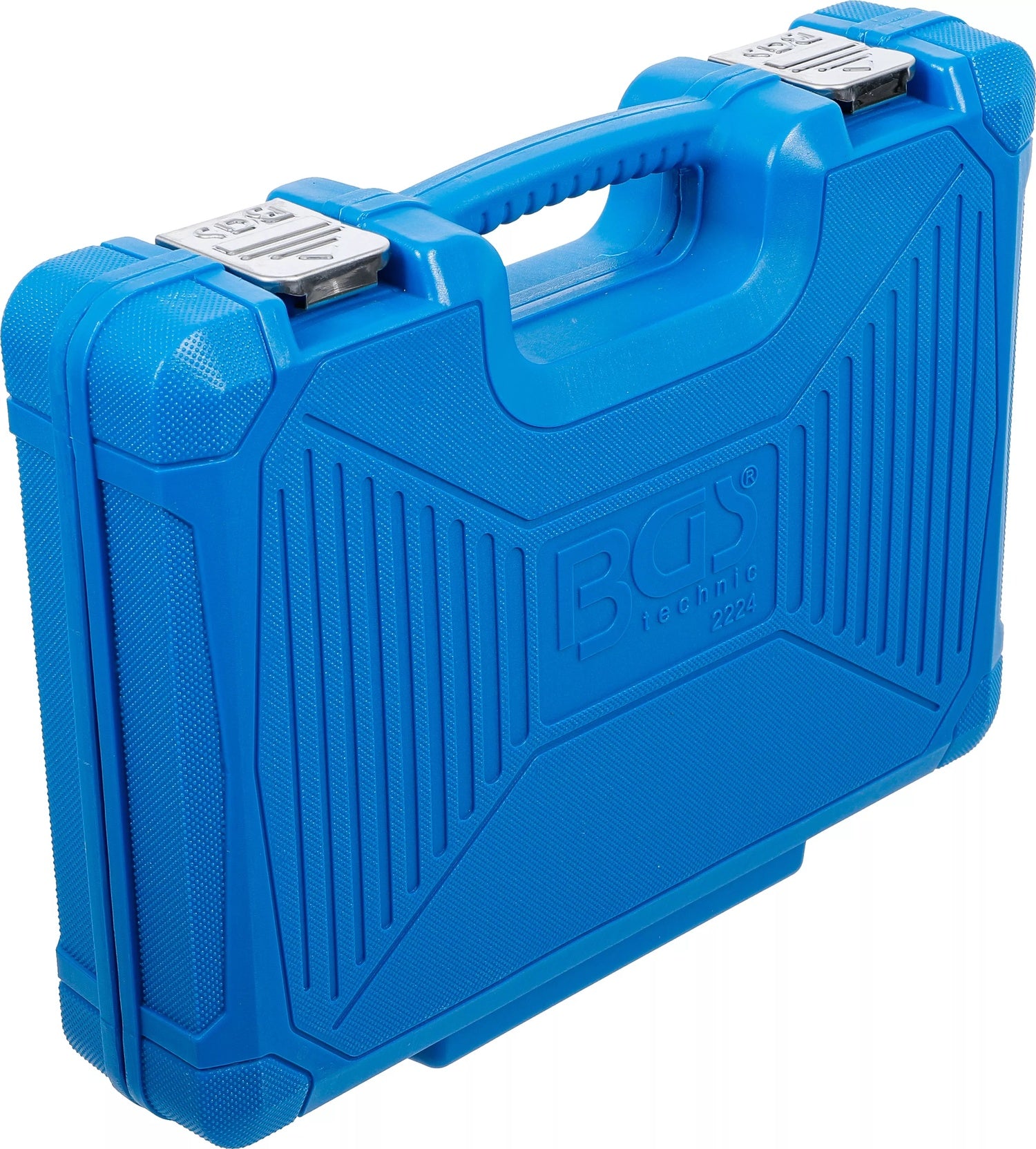 BGS 2224 Werkzeugkoffer Knarrenkasten Nüsse 8-32 mm + Knarre  Verlängerung Antrieb 12,5mm (1/2")