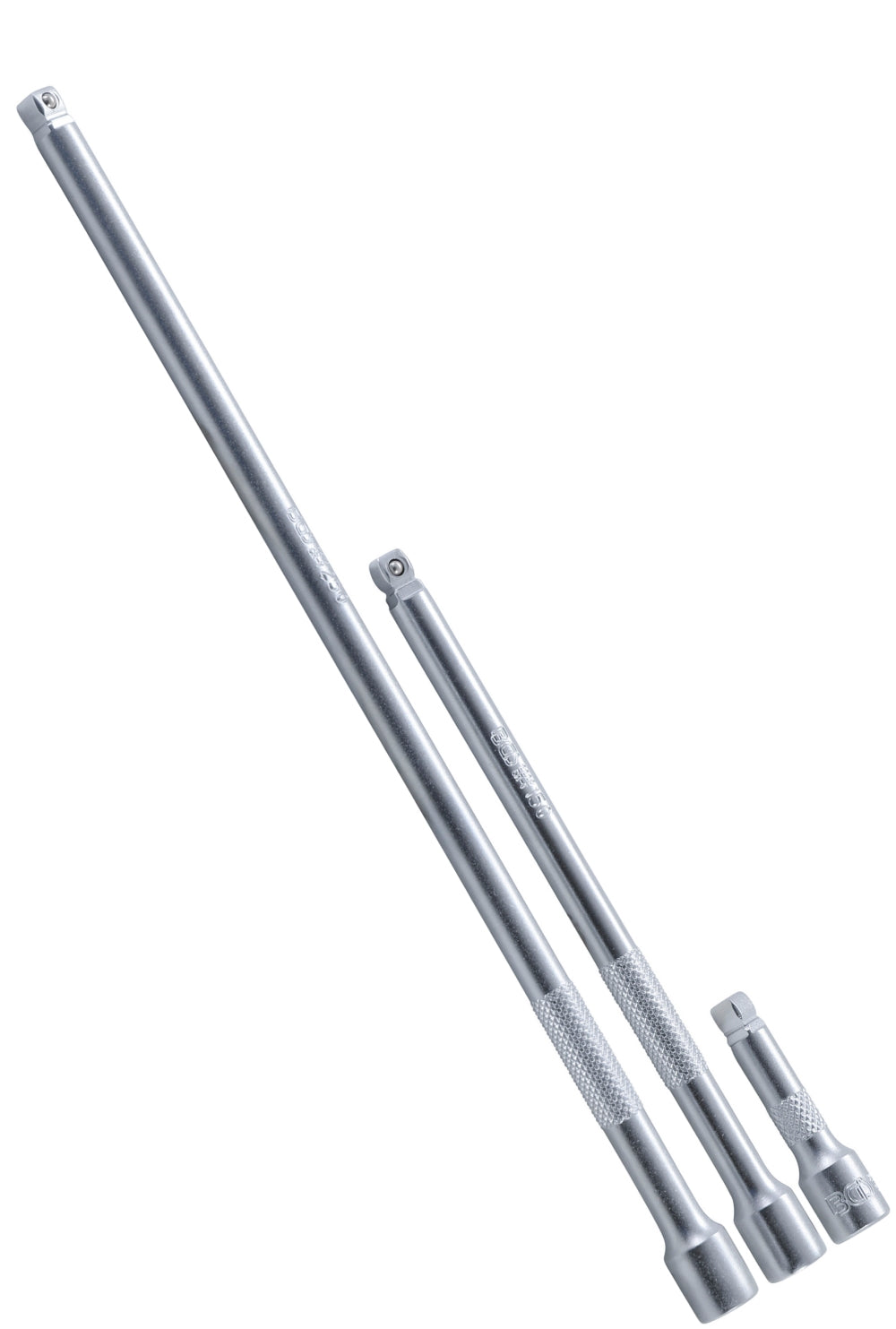 BGS 2233 Satz Kippverlängerungen 6,3mm (1/4") Längen 50mm 150mm 250mm
