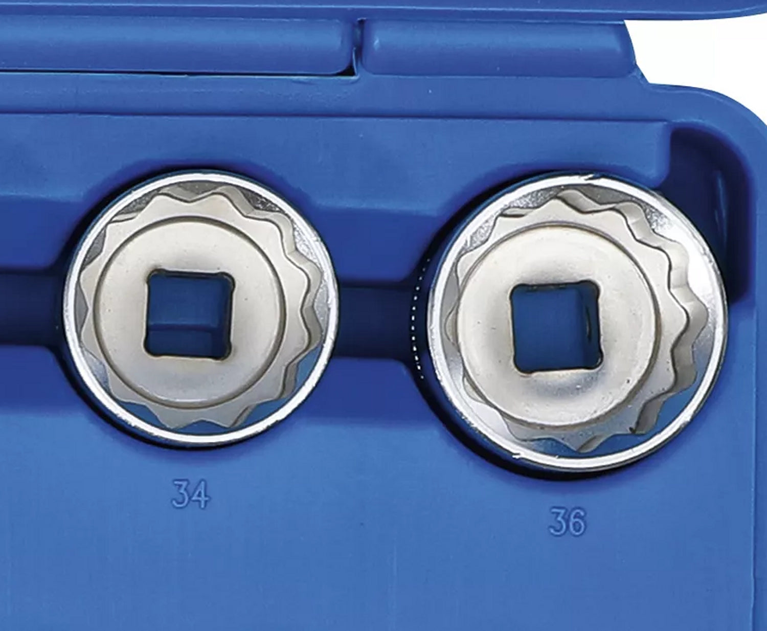 BGS 2267 Satz Nüsse Zwöfkant 8-36 mm Antrieb 12,5mm (1/2") 21 teilig