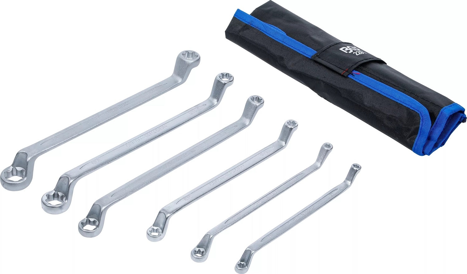 BGS 2281 Satz TORX Ringschlüssel E6-E24 6 teilig warm geschmiedet