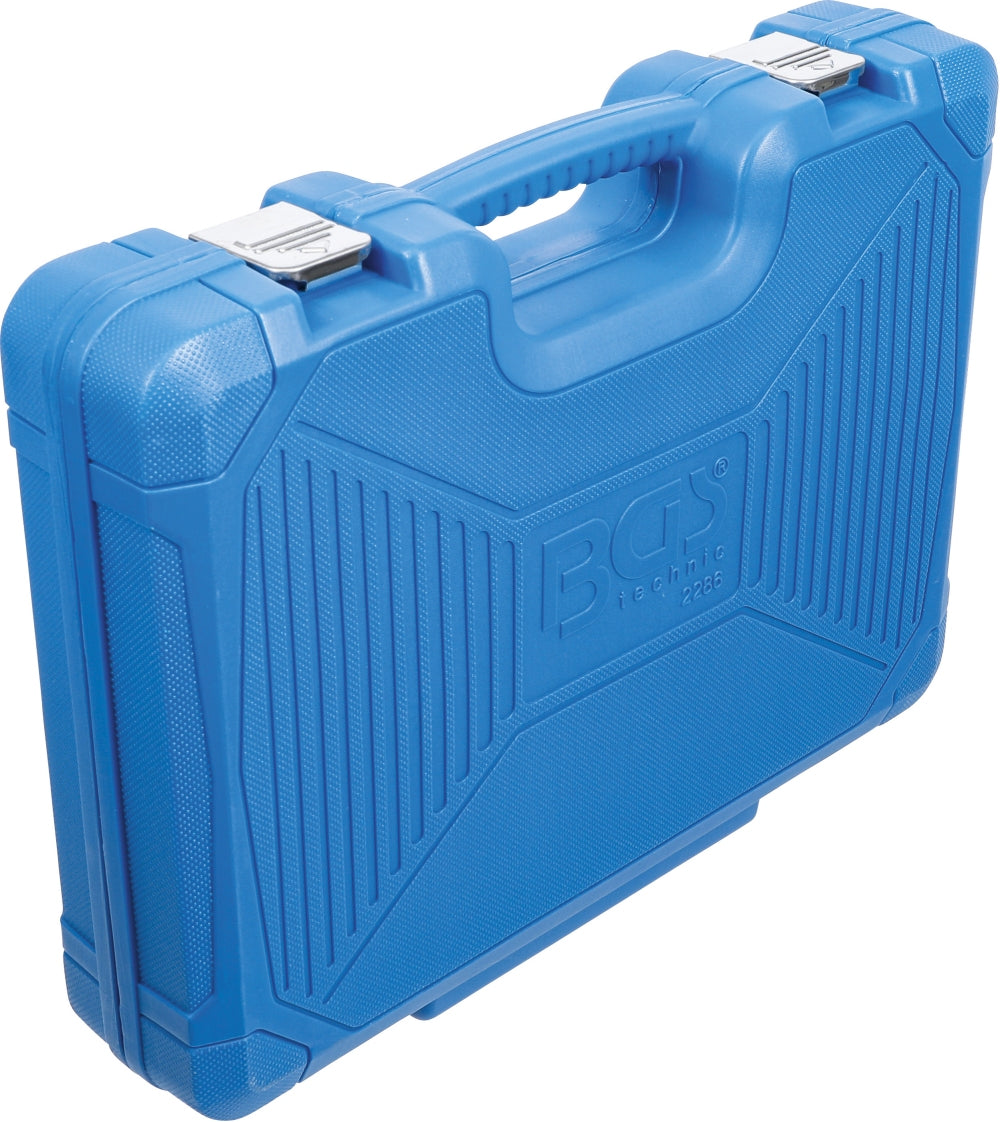 BGS 2286 Satz Steckschlüssel Zwölfkant Antrieb 6,3mm (1/4") & 10mm (3/8") & 12,5mm (1/2") 192 teilig