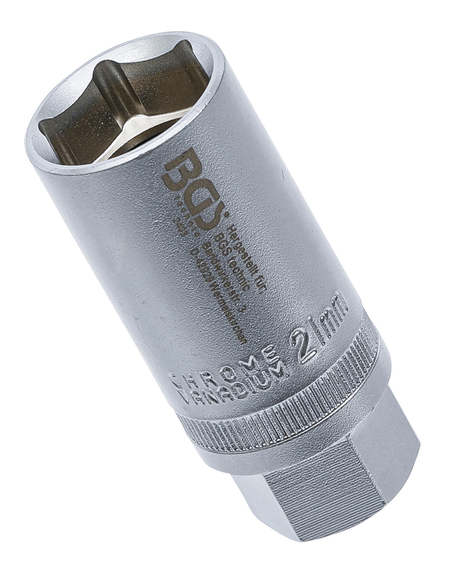 BGS 2403 Zündkerzen Einsatz Sechskant SW 21mm Antrieb 12,5mm (1/2")