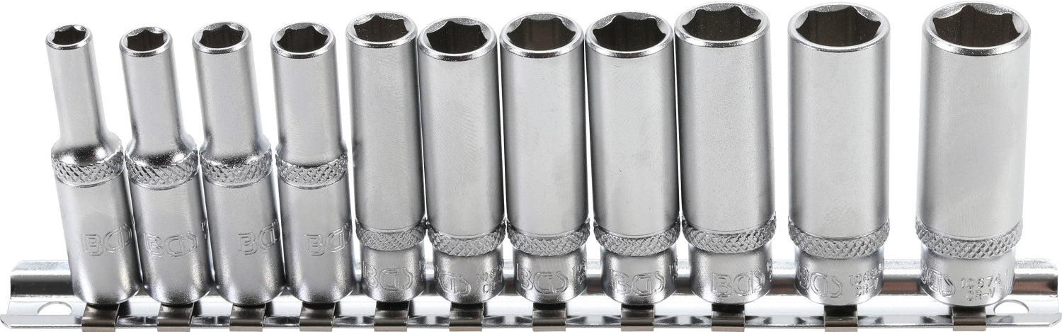 BGS 2429 ZOLL Satz Tiefbett Nüsse 4,7mm (3/16") - 12,5mm (1/2") Antrieb 6,3mm(1/4")