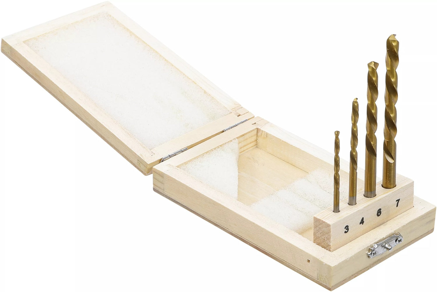 BGS 2726 Satz HSS-Bohrer linksschneidend 4 teilig