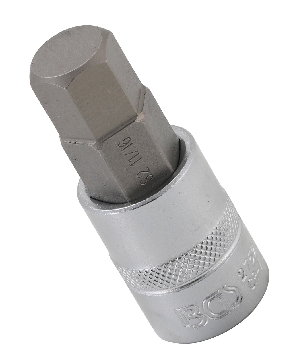 BGS 2752 Bit Einsatz Antrieb Innenvierkant 12,5mm (1/2") SW 11/16"