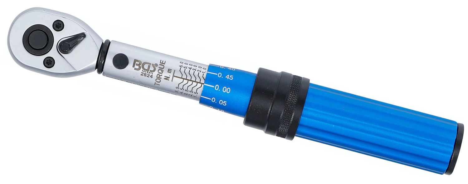 BGS 2824 Drehmomentschlüssel Abtrieb Außenvierkant 6,3mm (1/4") 1 - 6Nm