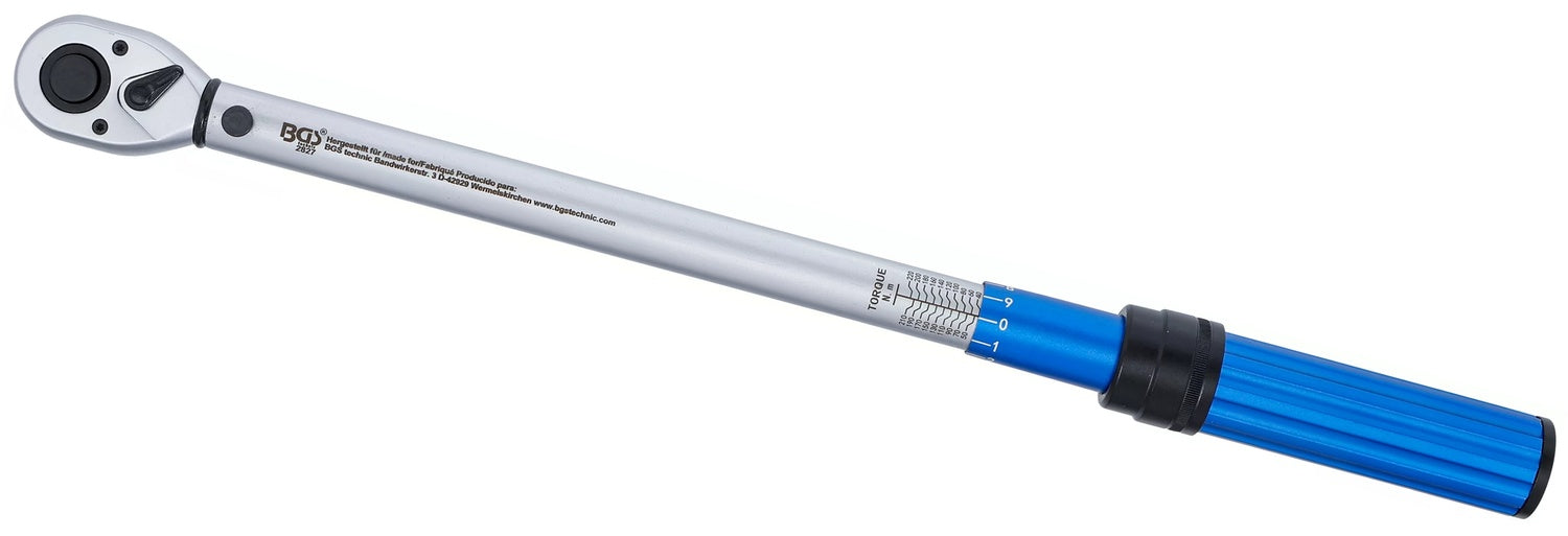 BGS 2827 Drehmomentschlüssel Abtrieb Außenvierkant 12,5mm (1/2") 40 - 220Nm
