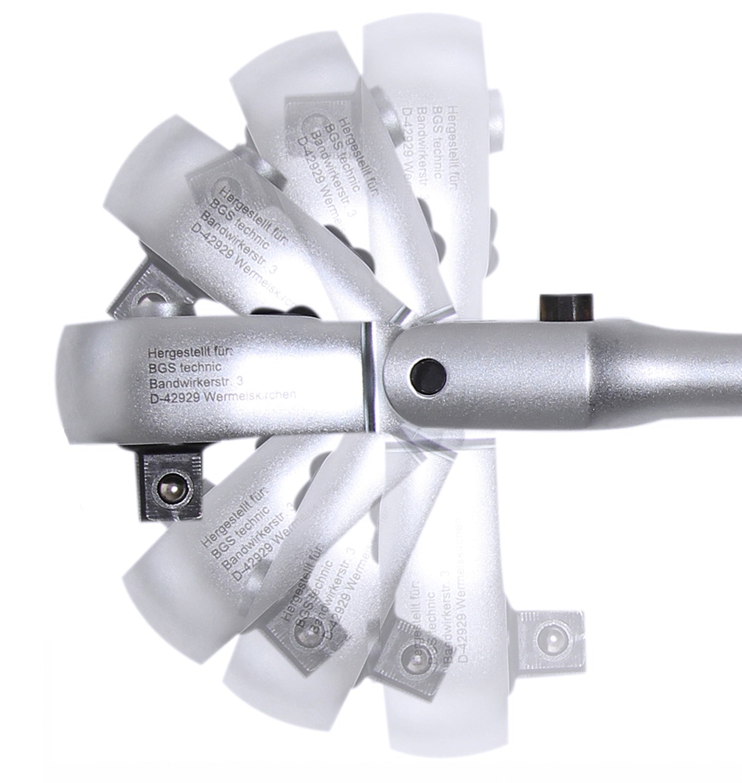 BGS 286 Gelenkknarre arretierbar Abtrieb Außenvierkant 10mm (3/8") Länge 270mm