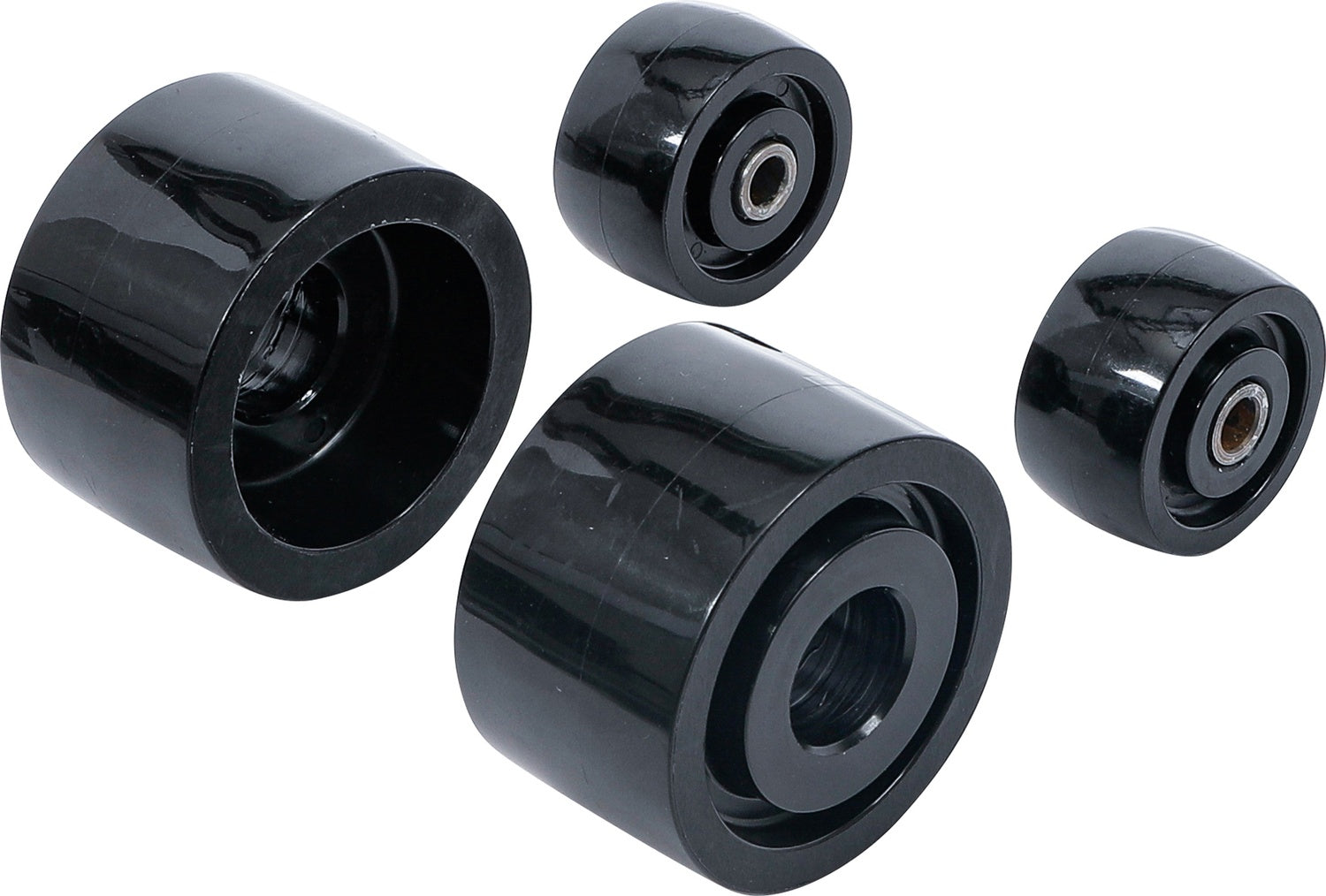 BGS 2889-4 Satz Nylon Rollen für Rangierwagenheber hydraulisch Artikel 2889