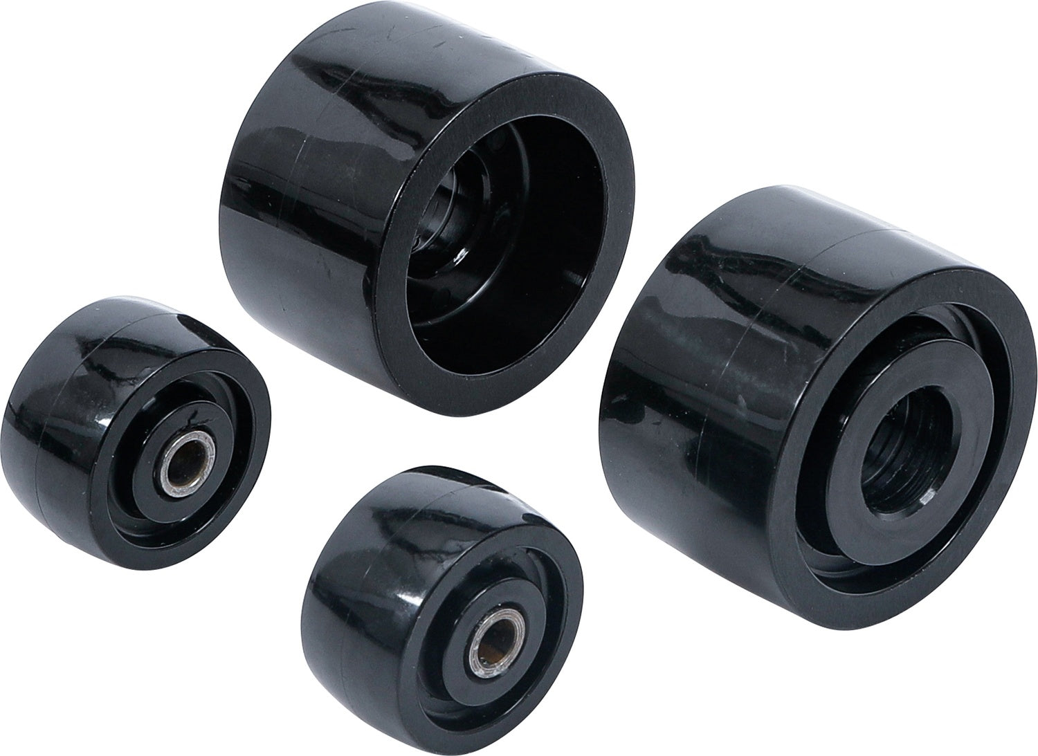 BGS 2889-4 Satz Nylon Rollen für Rangierwagenheber hydraulisch Artikel 2889