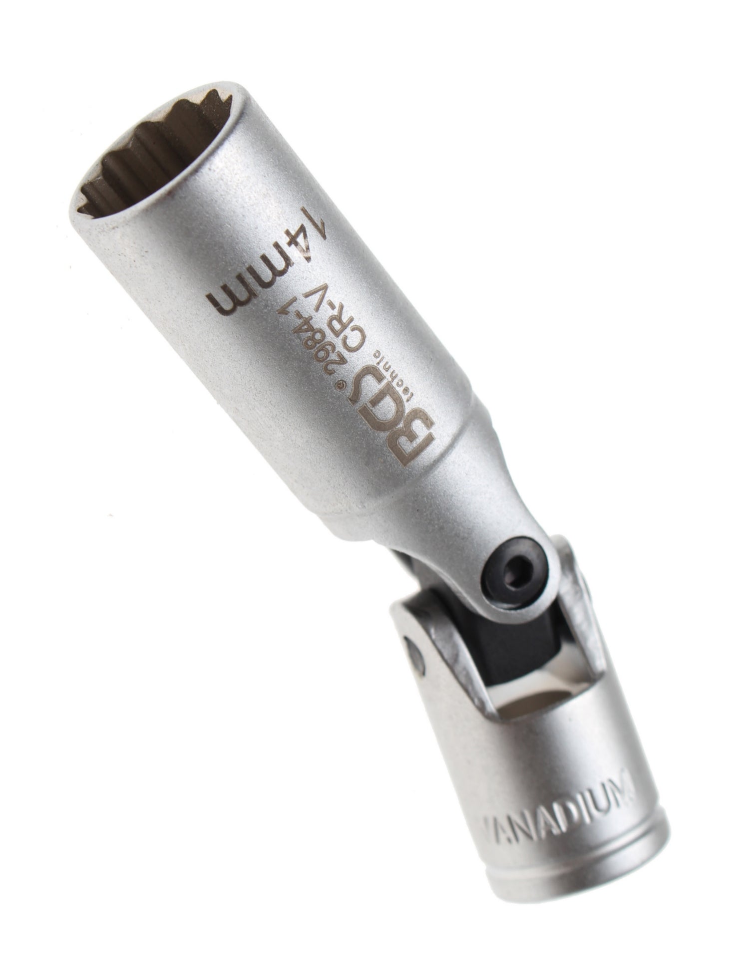 BGS 2984-1 Glühkerzen Gelenkeinsatz Zwölfkant SW 14mm Antrieb 10mm (3/8")