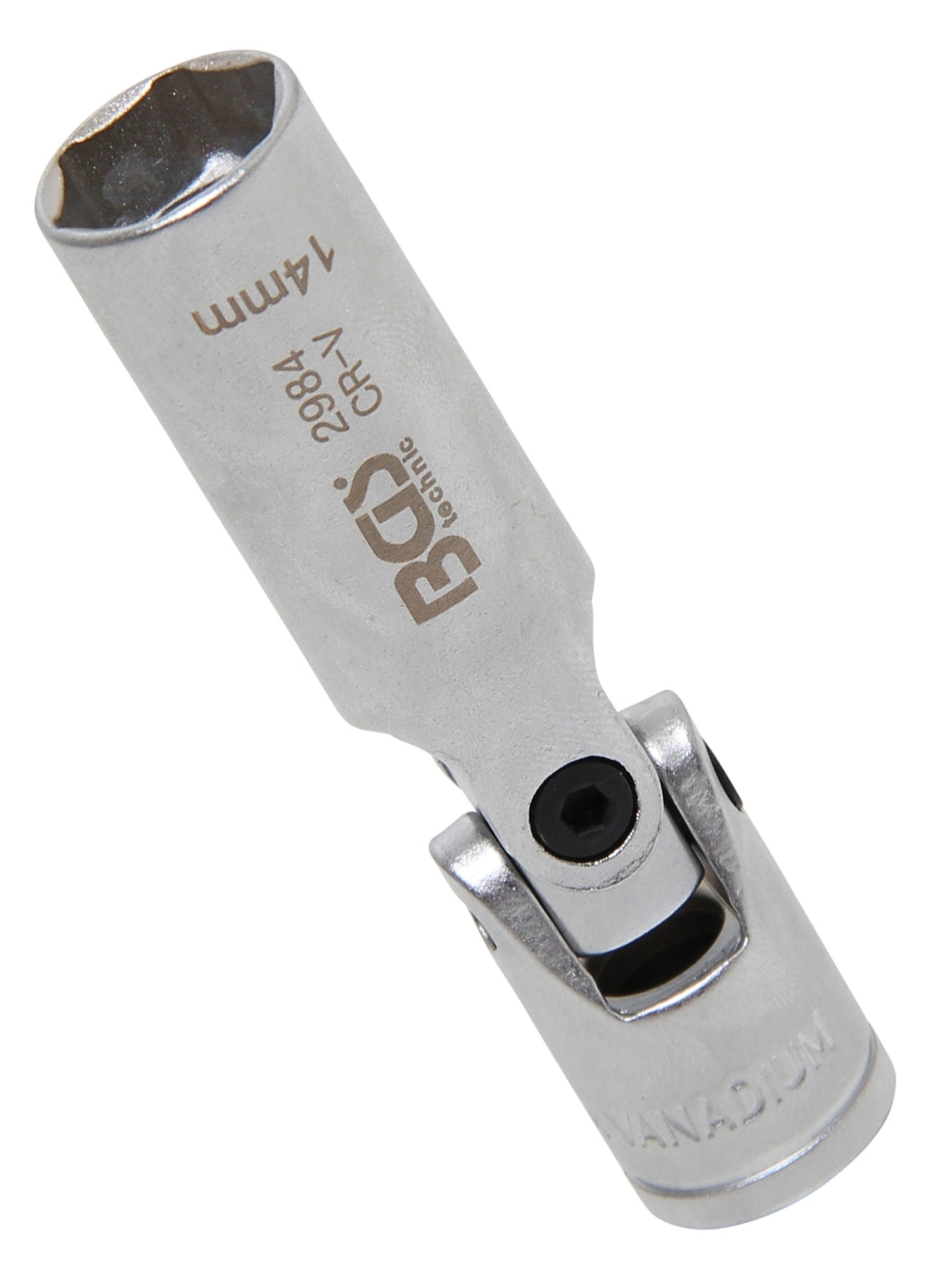 BGS 2984 Glühkerzen Gelenkeinsatz Sechskant SW 14mm Antrieb 10mm (3/8")