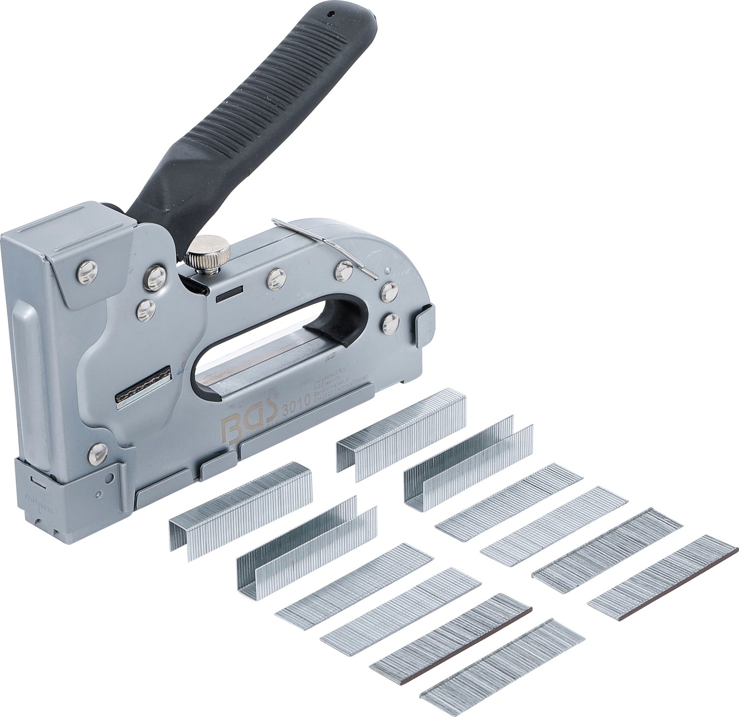 BGS 3010 Handtacker für Klammern 6 - 17mm Nägel & Stifte 12 - 16mm
