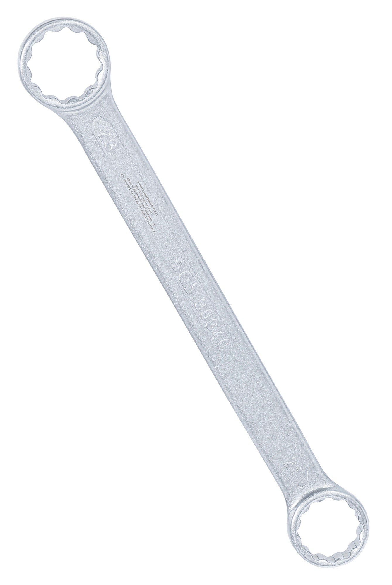 BGS 30340 Doppelringschlüssel extra flach SW 21 x 23mm metrisch kalt geschmiedet