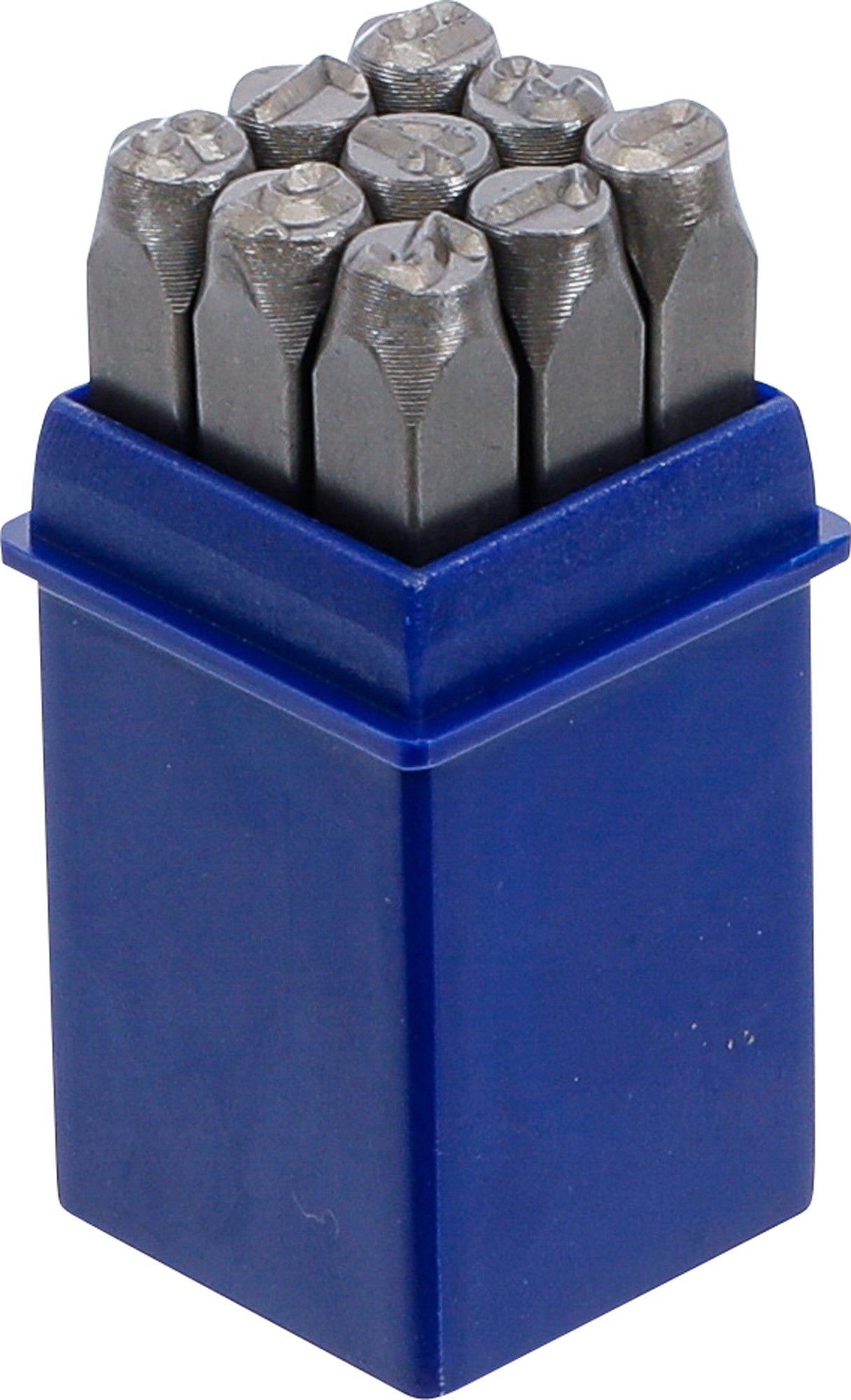 BGS 3034 Einschlagzahlen Höhe 4mm  Zahl 0 1 2 3 4 5 6 7 8 9 - 9 teilig