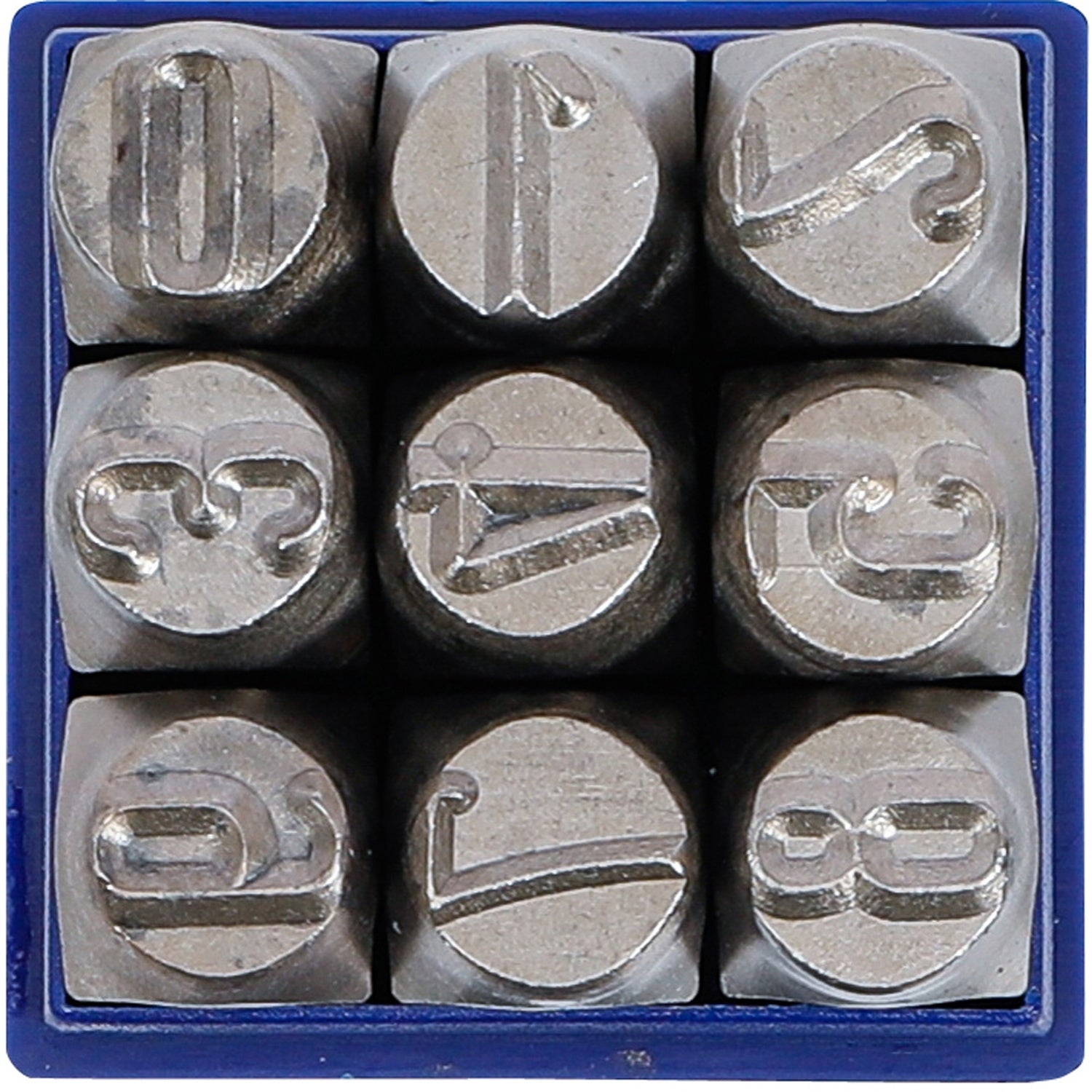 BGS 3040 Einschlagzahlen Höhe 12mm im Kästchen aus Kunststoff