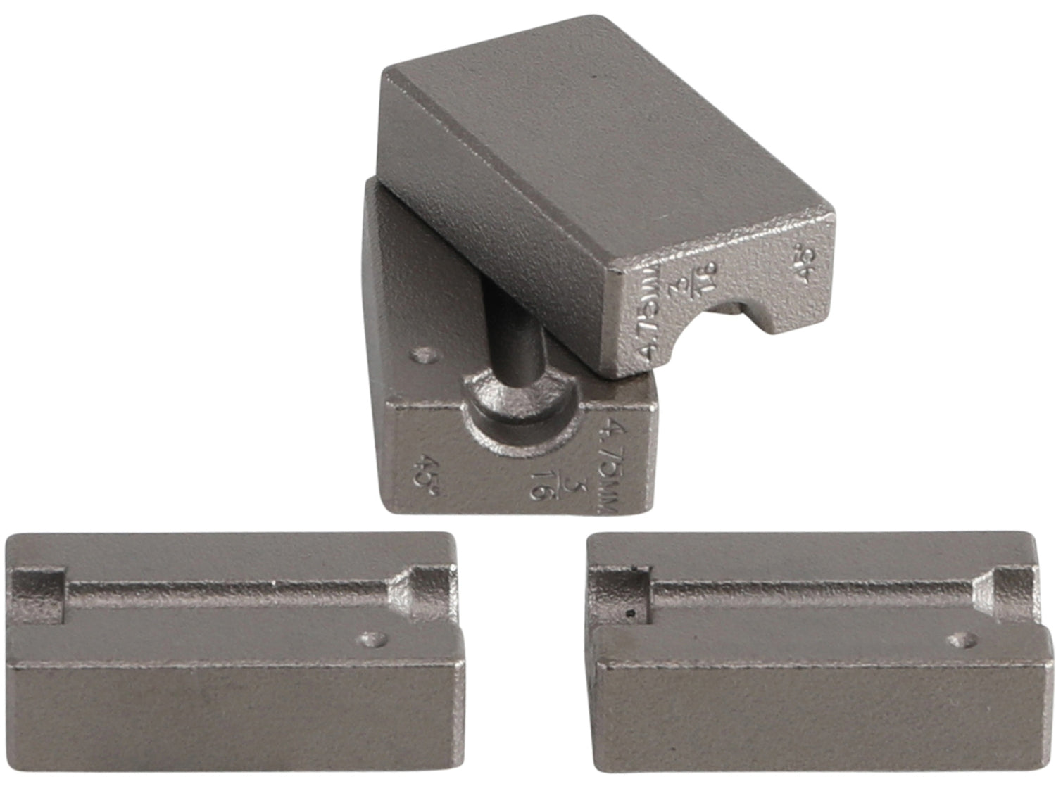 BGS 3057-14 Spannbacken / Druckstückpaare Ø 4,75mm (3/16") für Artikel 3057