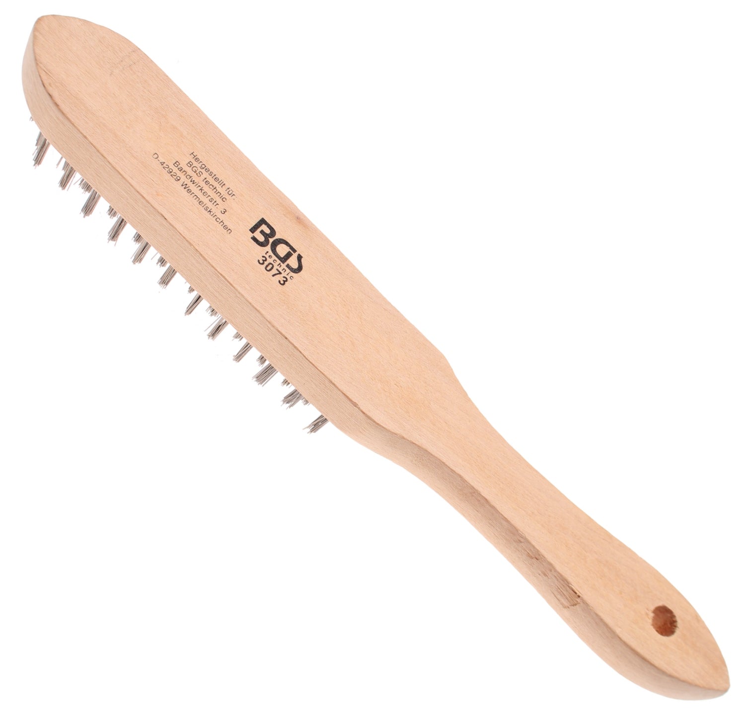 BGS 3073 Drahtbürste Handstielbürste 5 reihig Länge 300mm