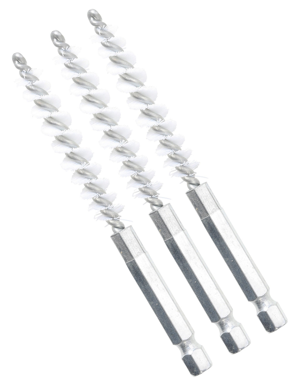 BGS 3078-8-N Nylonbürste 8mm Antrieb Außensechskant 6,3mm (1/4") 3 teilig