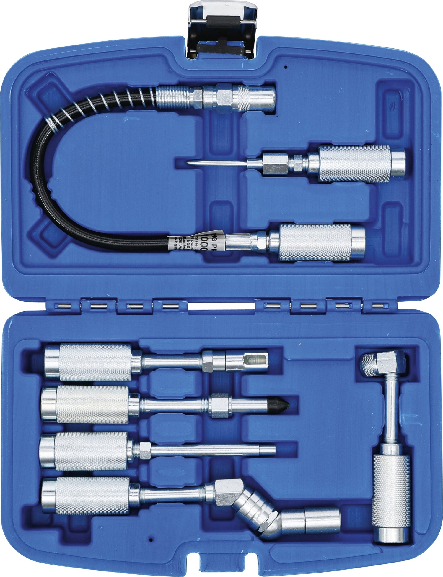 BGS 3142 Satz Adapter und Zubehör für Fettpresse 7 teilig