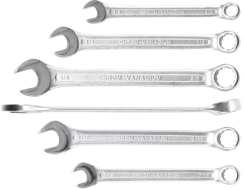 BGS 32100 ZOLL Satz Ringmaulschlüssel SW 3/8" - 11/16" 6 teilig