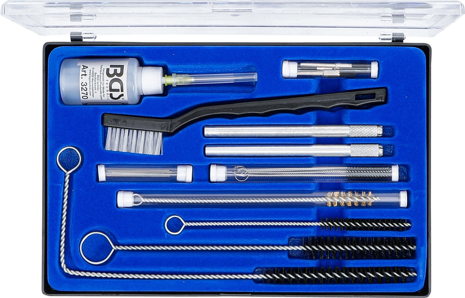 BGS 3270 Reinigungsset für Farbsprühpistolen 24 teiliges Set