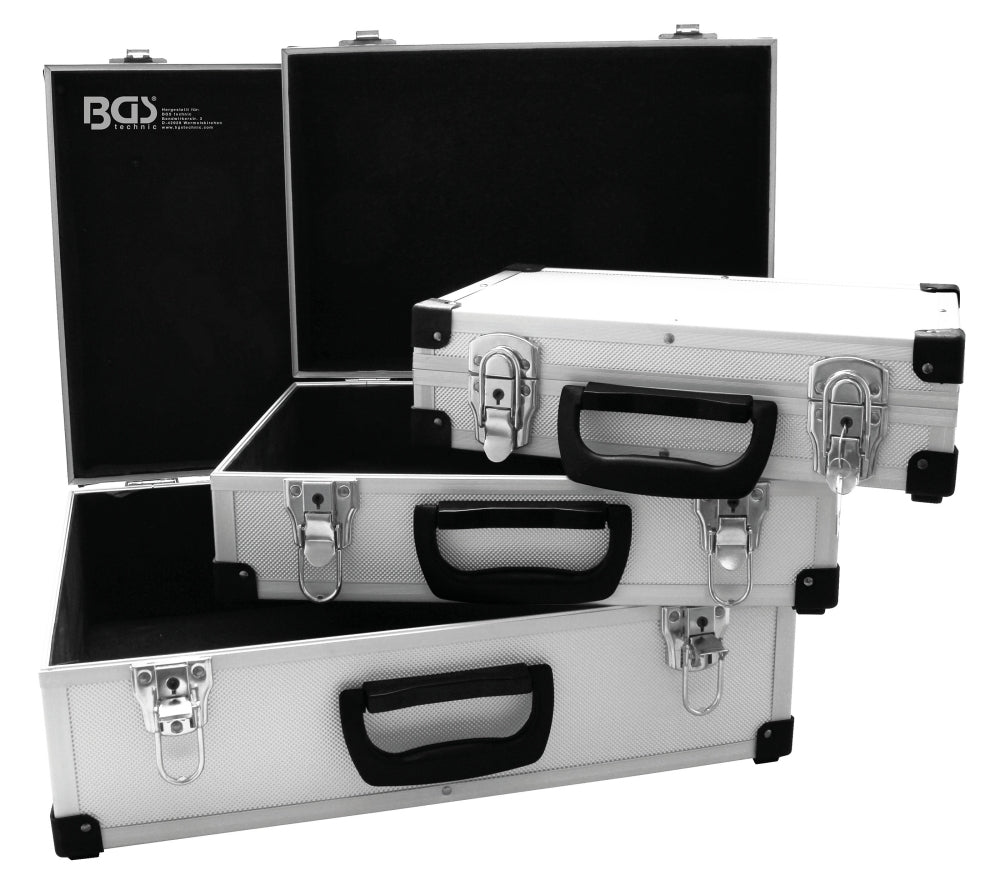 BGS 3307 Satz Koffer aus Aluminium 3 teiliges Set