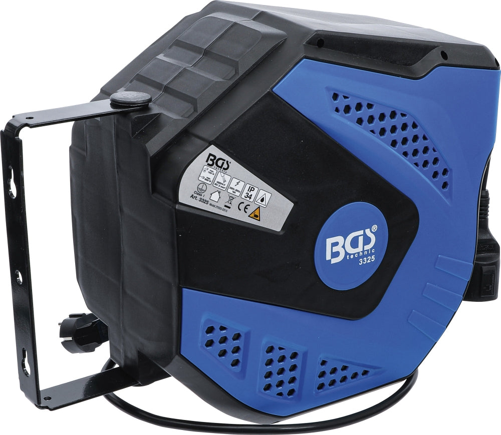 BGS 3325 Automatische Kabeltrommel 25m 3 x 1,5mm² IP 34 3000W