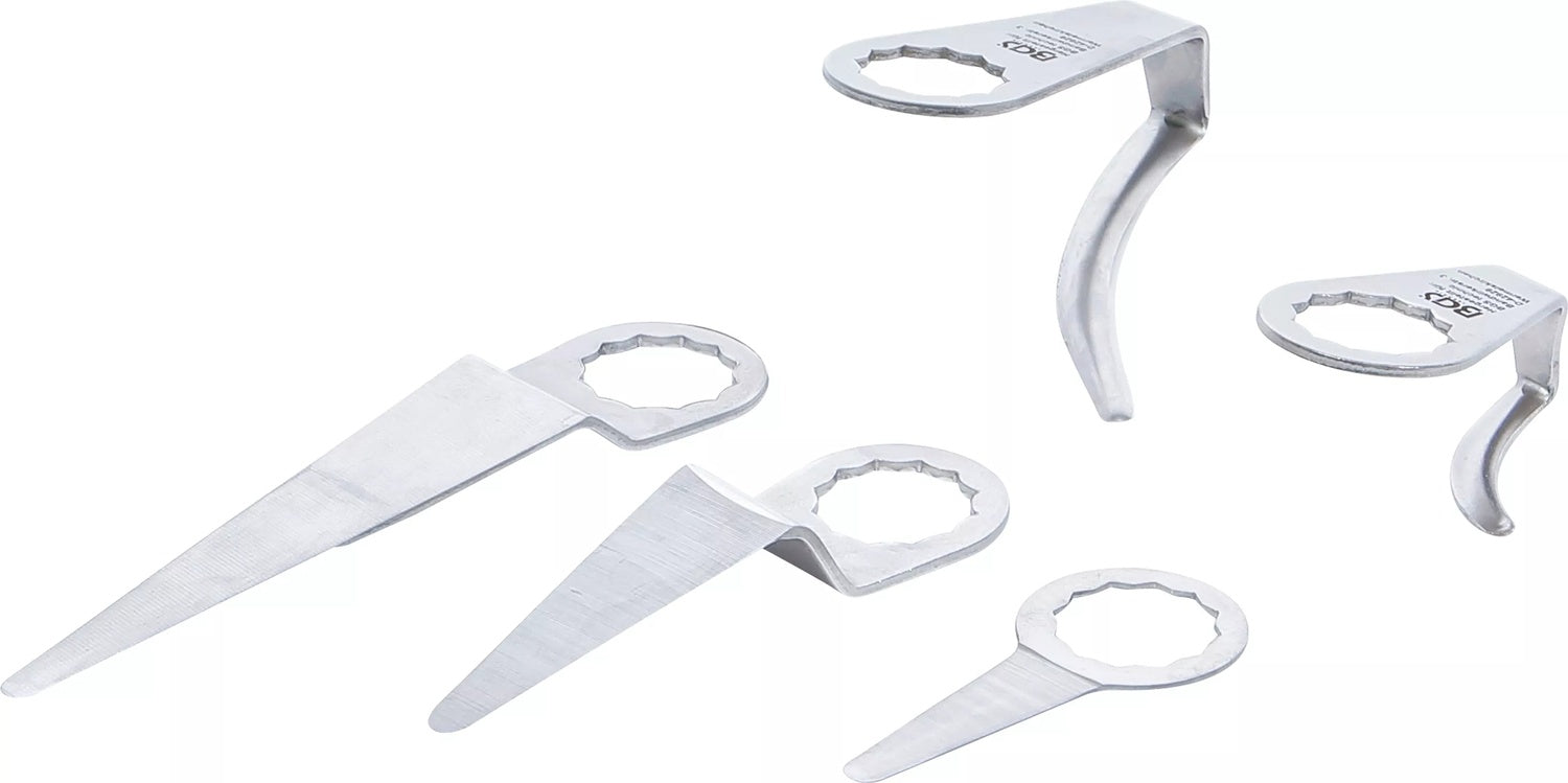 BGS 3338 Schneidmesserset für Druckluft Ausglaser 3218 9291 SW 19mm 5 teilig