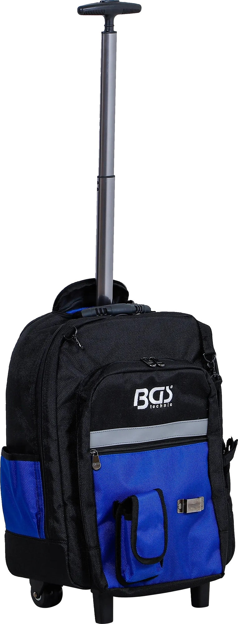 BGS 3347 Werkzeugrucksack mit Teleskopgriff fahrbar 66 teilig Werkzeug Sortiment