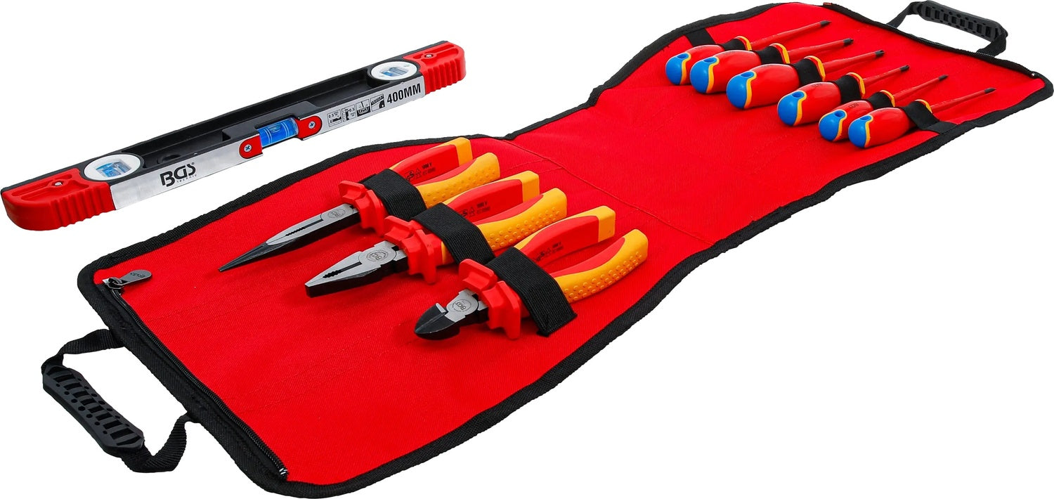 BGS 3348 VDE Werkzeugrucksack mit Teleskopgriff fahrbar 27 teilig Werkzeug Sortiment