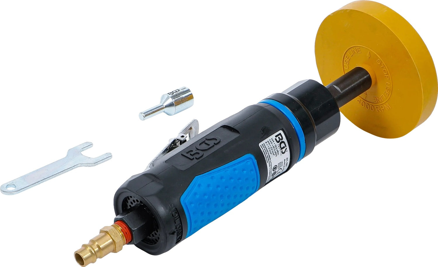 BGS 3387 Stabschleifer mit Folienradierer Länge 220mm Einhandbedienung