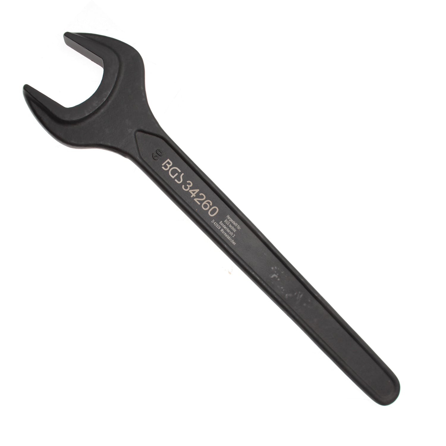 BGS 34260 Einmaulschlüssel 60mm warm geschmiedet
