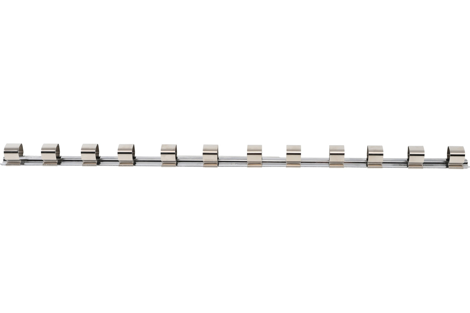 BGS 3460 Aufsteckschiene mit 12 Clips für Nüsse mit Vierkant 20mm (3/4")