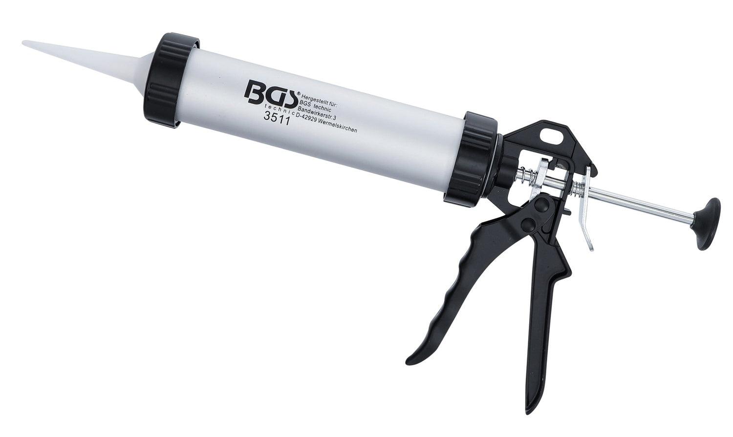 BGS 3511 Kartuschenpresse Kartuschenpistole Aluminiumgehäuse für 400ml Kartuschen