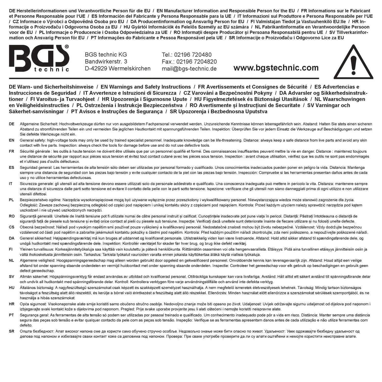 BGS 35893 VDE Kabelmesser Hakenklinge Länge 180mm Abisolieren Werkzeug