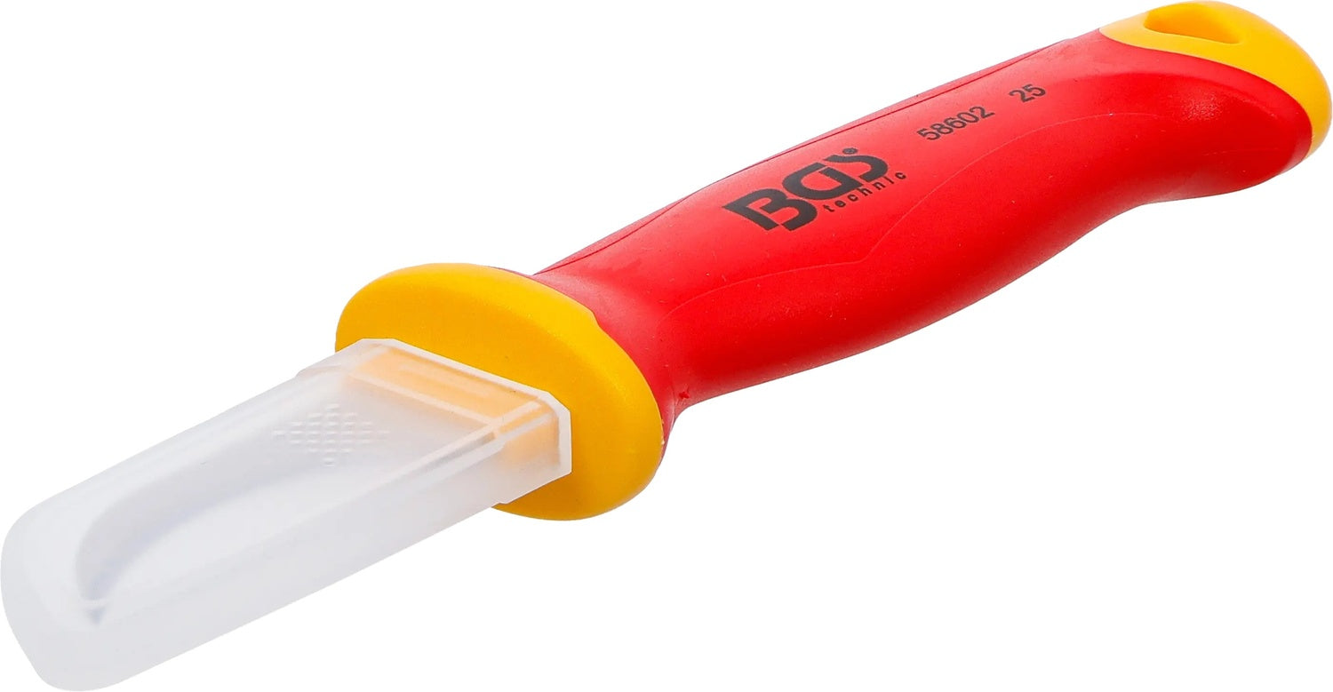 BGS 35893 VDE Kabelmesser Hakenklinge Länge 180mm Abisolieren Werkzeug