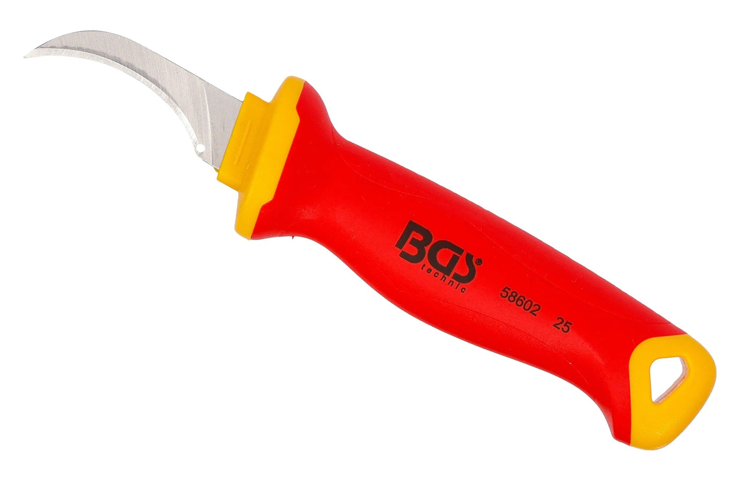 BGS 35893 VDE Kabelmesser Hakenklinge Länge 180mm Abisolieren Werkzeug