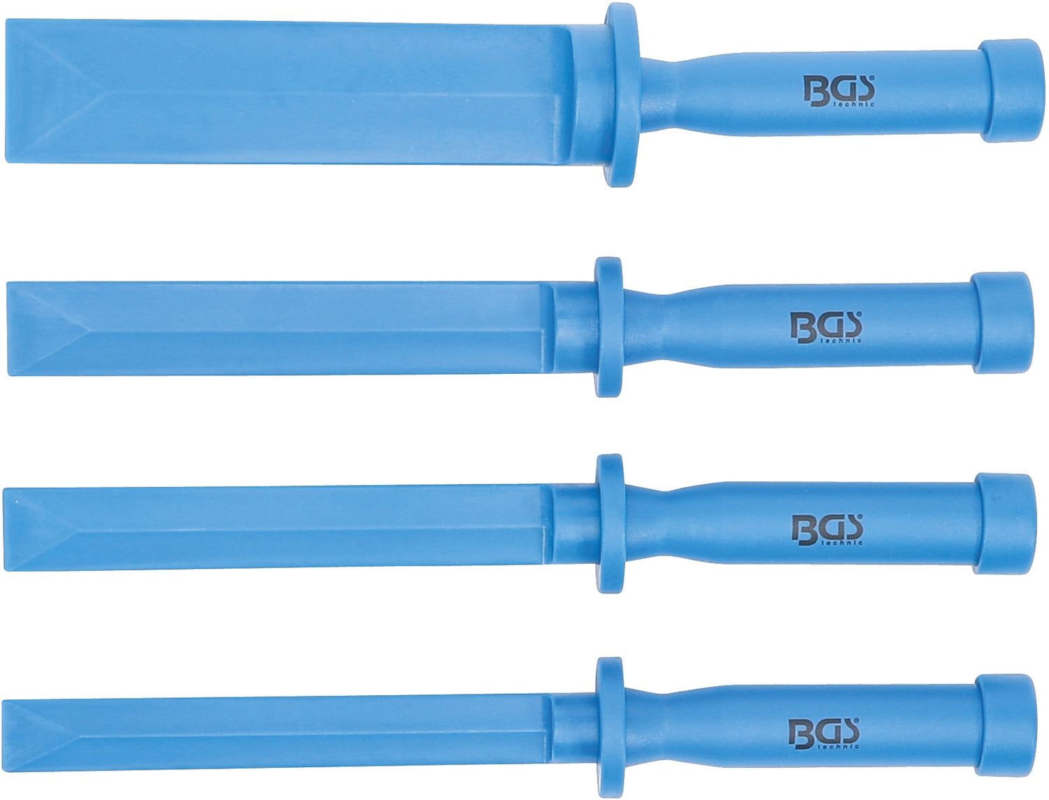 BGS 366 Satz Schaber aus Kunststoff z. B. Entfernen Klebegewichte Zierleisten 4 teilig